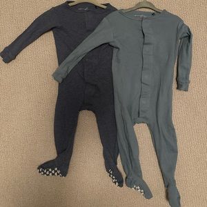 Set of two Simply Magnetic Me Footies in Blues